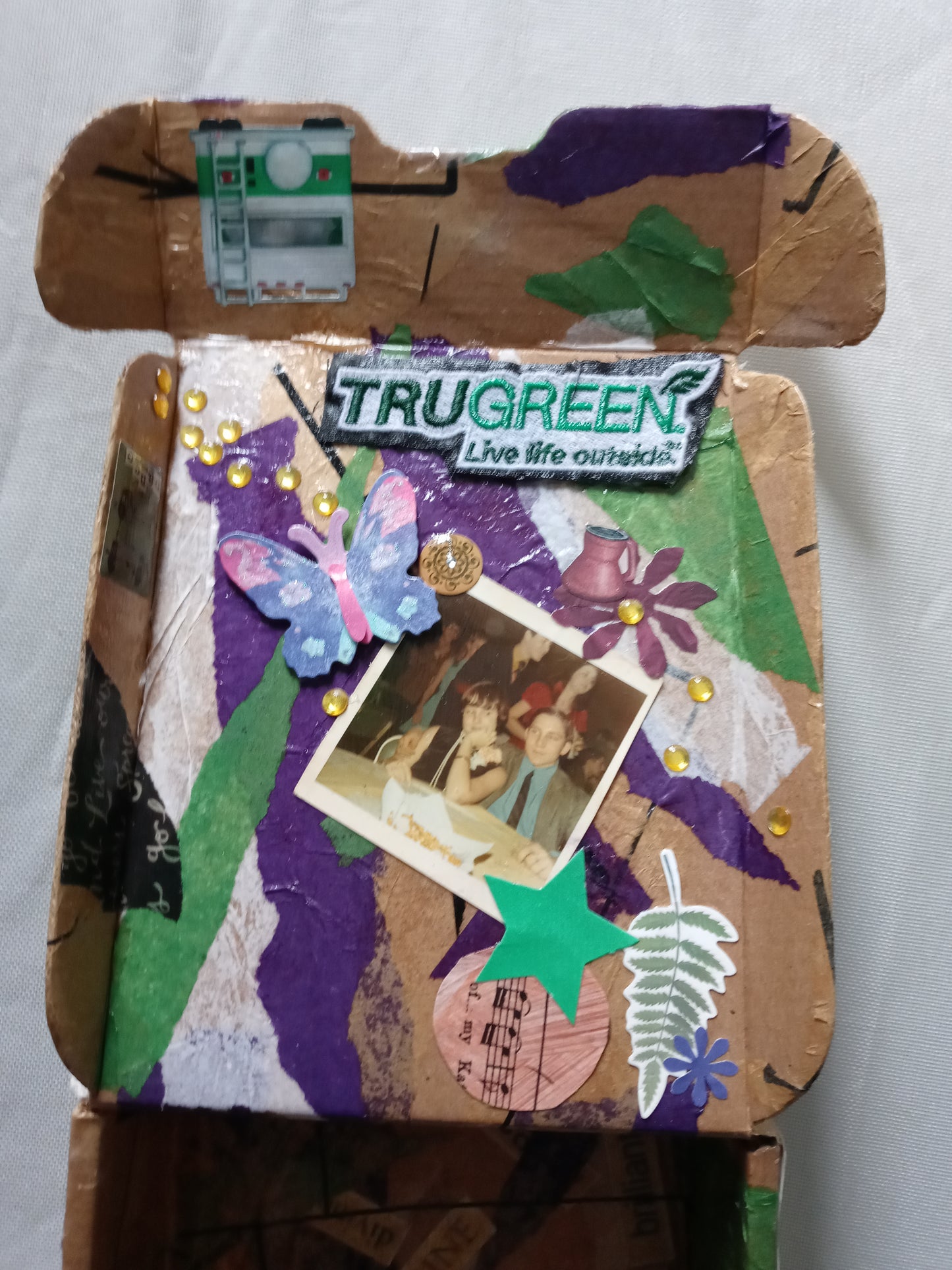 Papercraft: Keepsake Decoupage Box - My Favorites