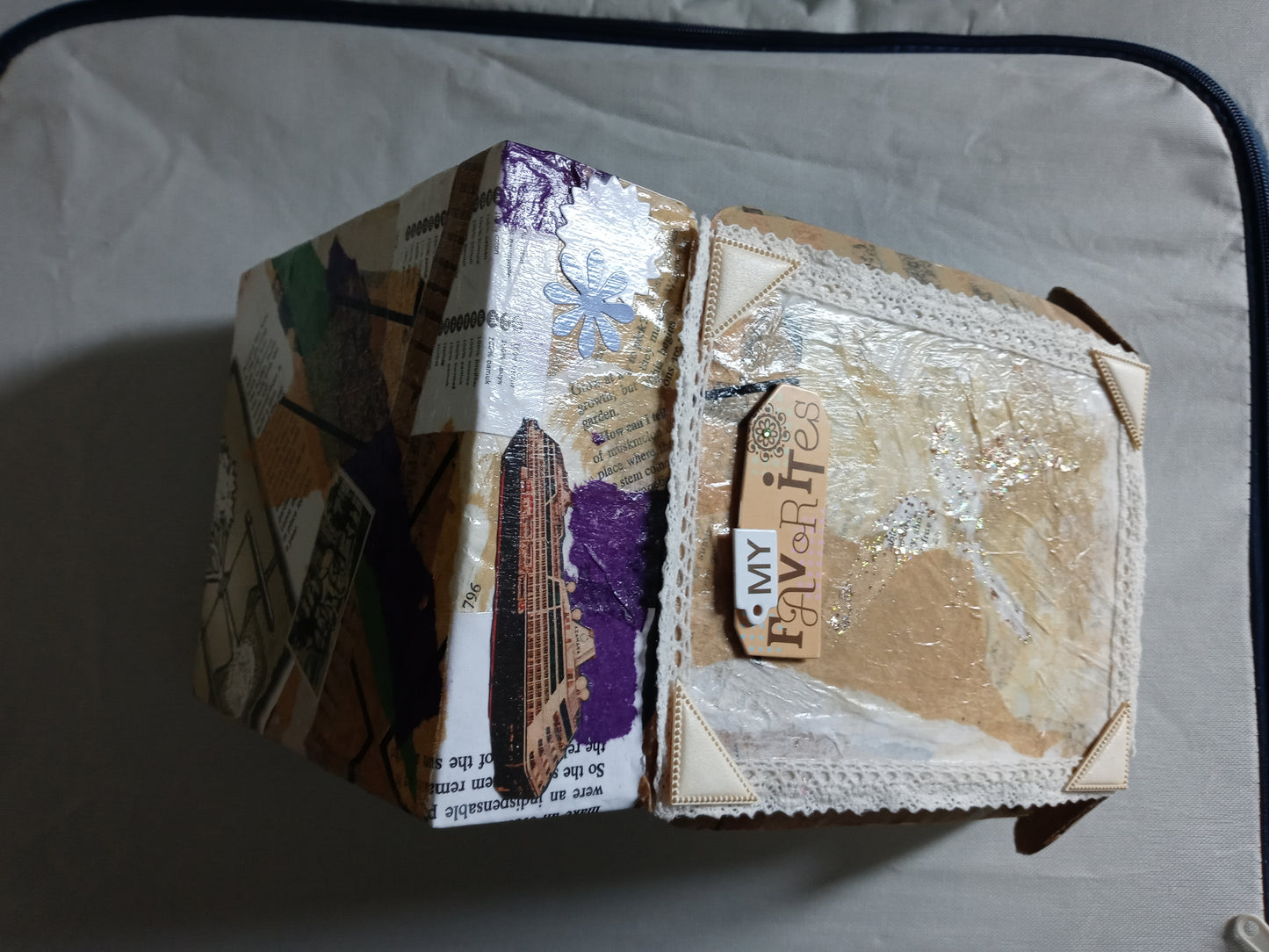 Papercraft: Keepsake Decoupage Box - My Favorites