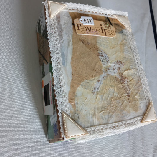 Papercraft: Keepsake Decoupage Box - My Favorites
