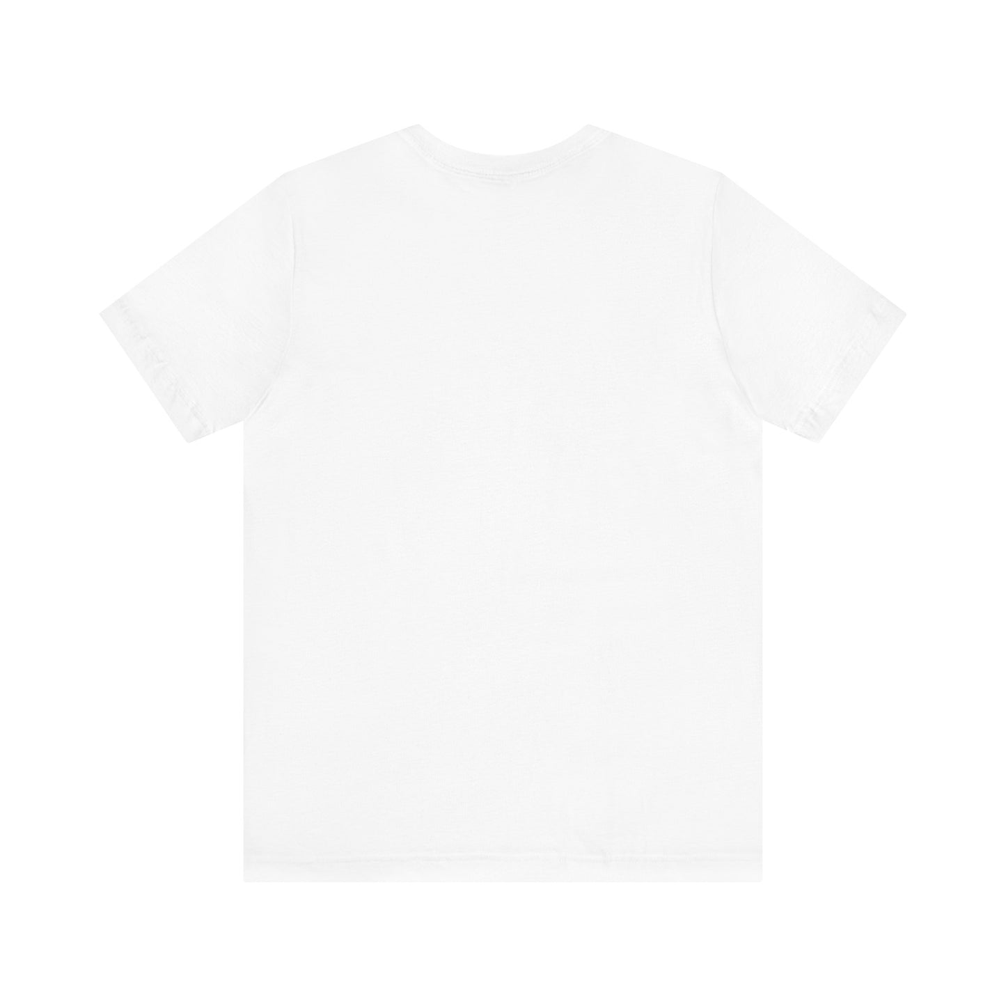 Apparel: "No King But Christ" minimalist graphic tee shirt, Unisex Jersey Short Sleeve Tee