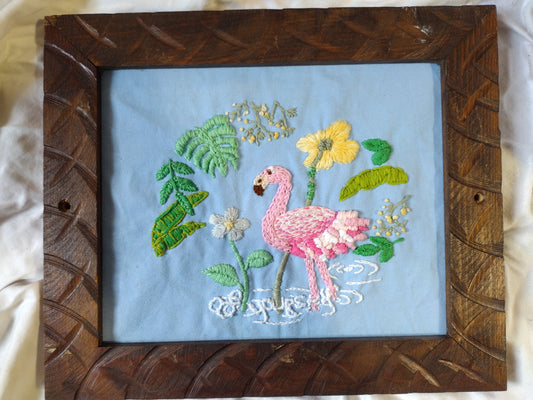 Wall Art: Hand embroidered wall art - Be Yourself